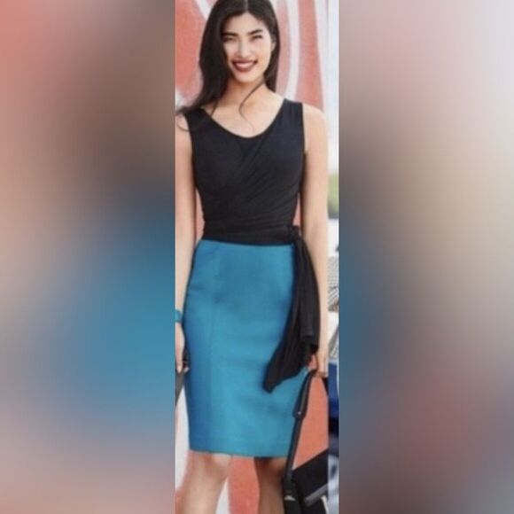 Cabi Beyond Tee  Black Multiway Convertible Scoop Neck Top Sz Small EUC - Picture 5 of 9